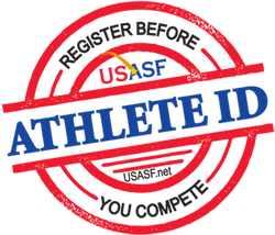 Usasf Athlete Id Badge